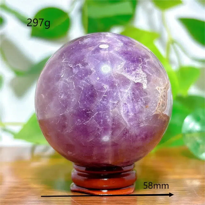 Dream Amethyst Sphere + Stand