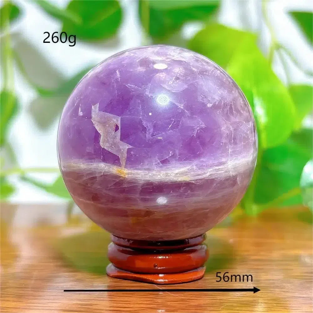 Dream Amethyst Sphere + Stand