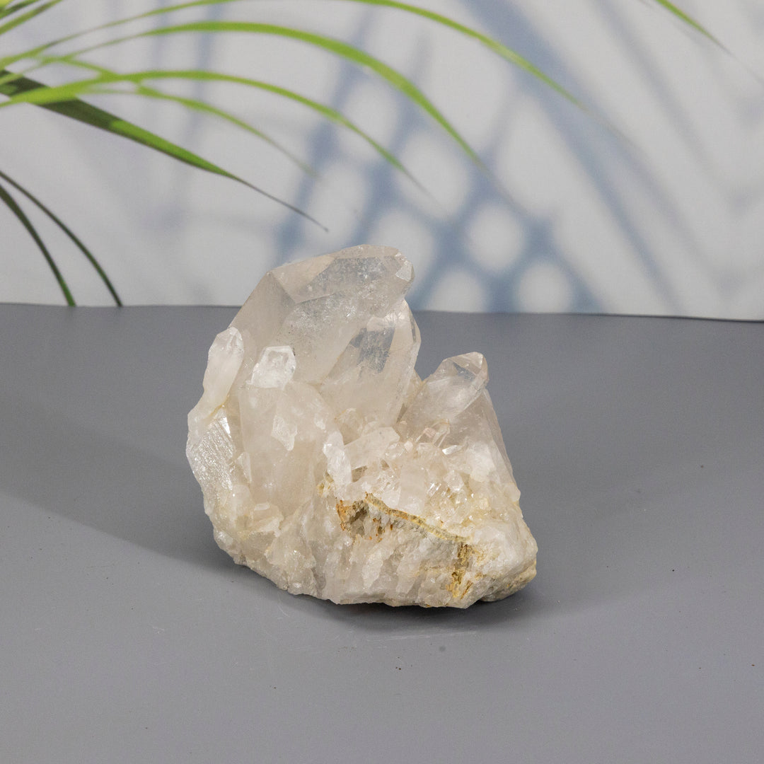 Exceptional Clear Quartz Cluster-Clusters-Crystal Destiny-Clear Quartz-684g - 4.00L x 3.50W x4.00H-Crystal Destiny