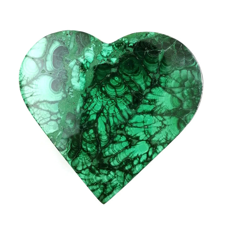 Exquisite Malachite Jewelry Box - Heart-Shaped Luxury Keepsake Container