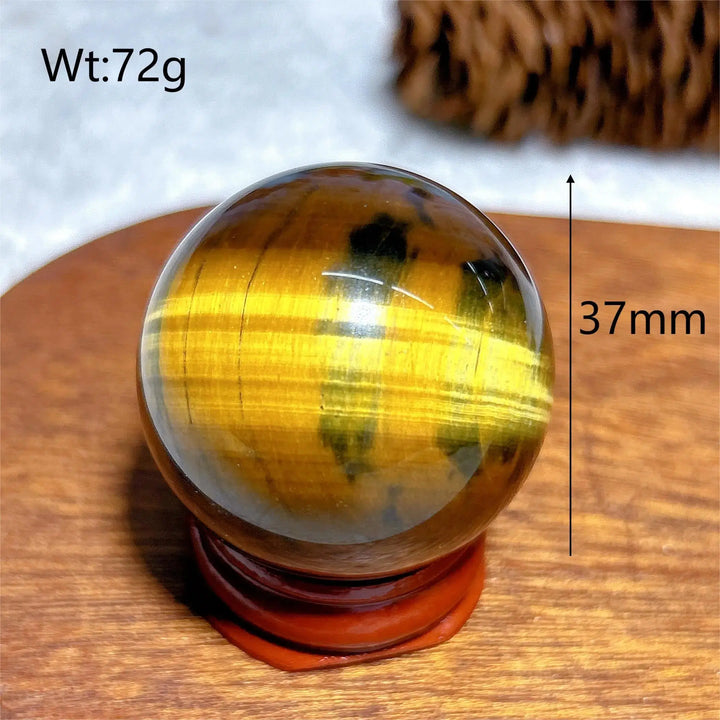 Flashy Blue Tiger Eye Sphere