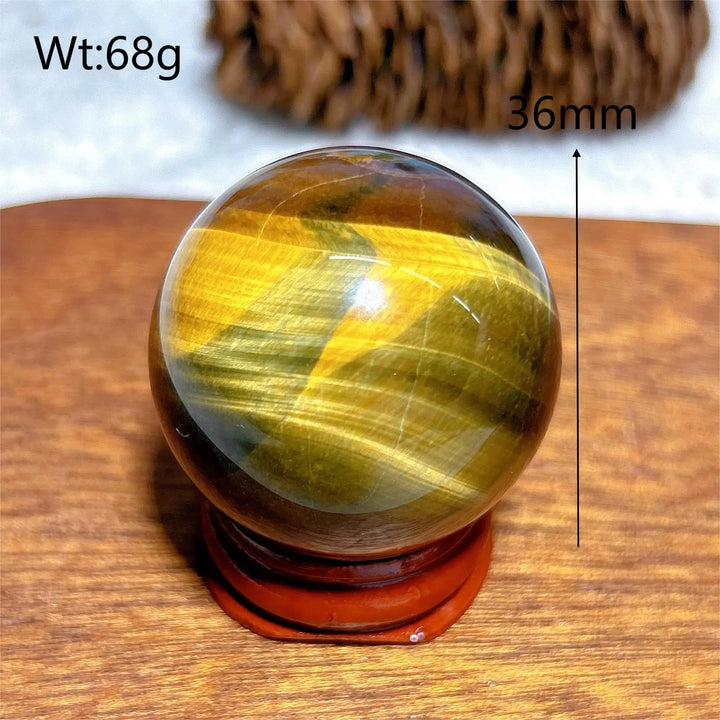 Flashy Blue Tiger Eye Sphere