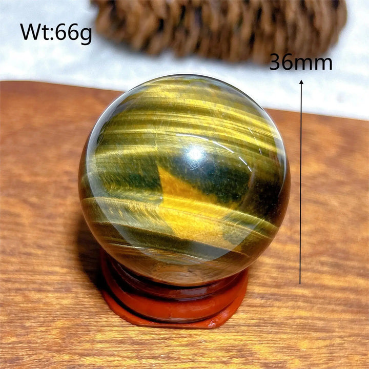 Flashy Blue Tiger Eye Sphere