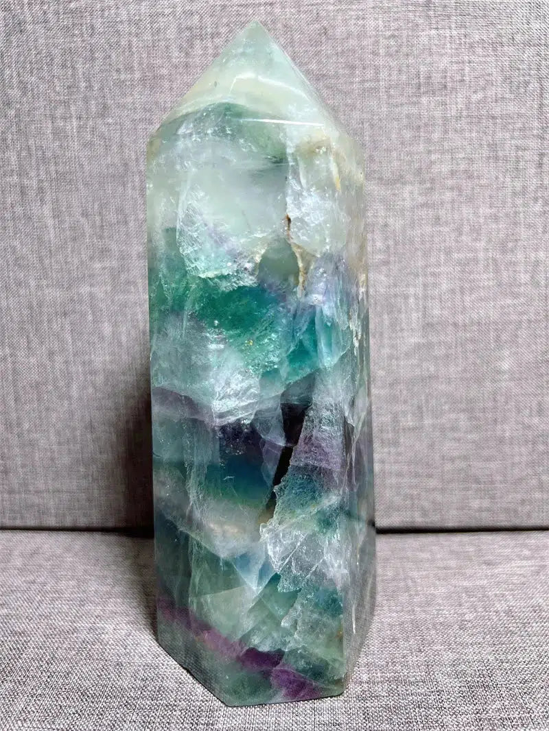 Fluorite Crystal Fat Tower