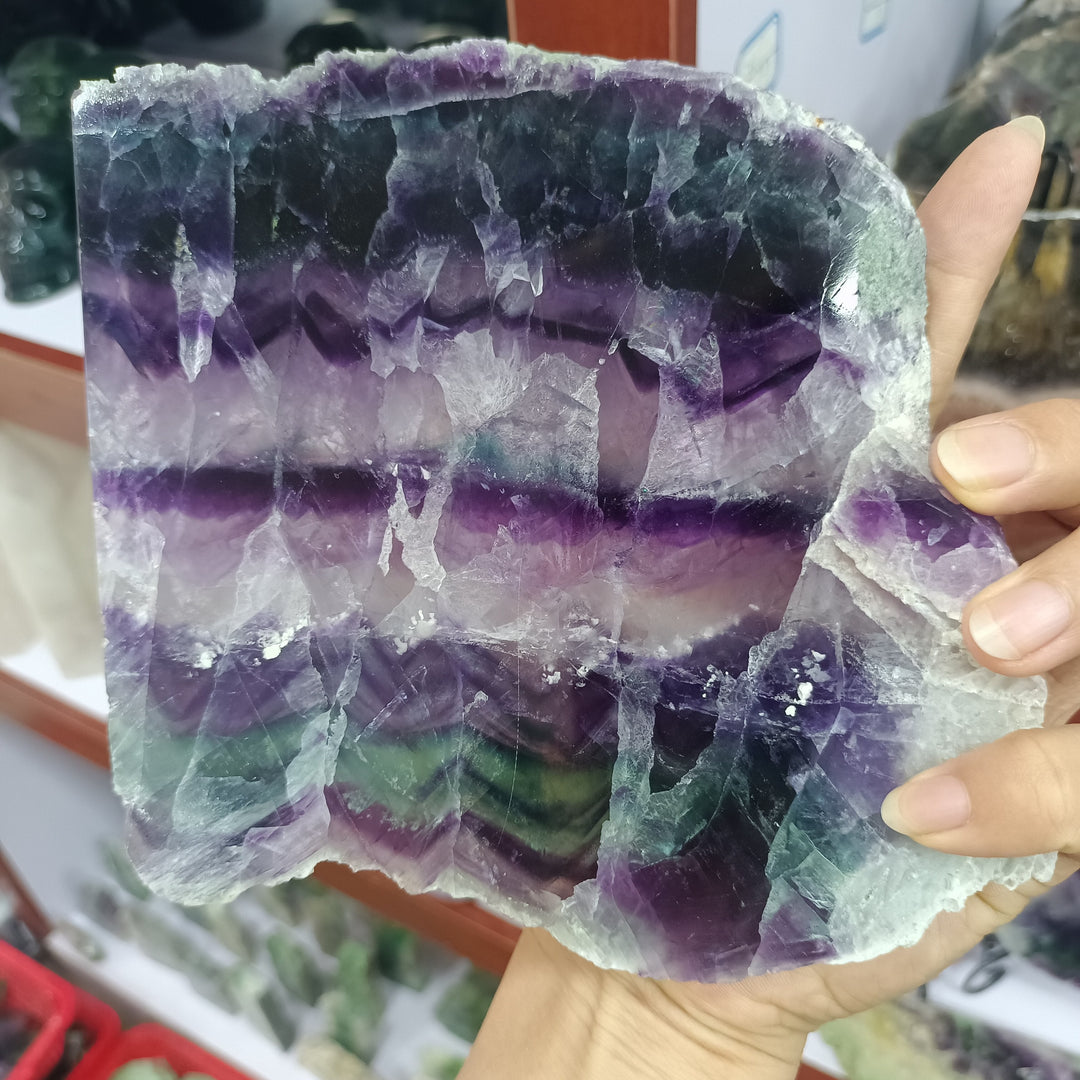 Fluorite Crystal Rough Specimen