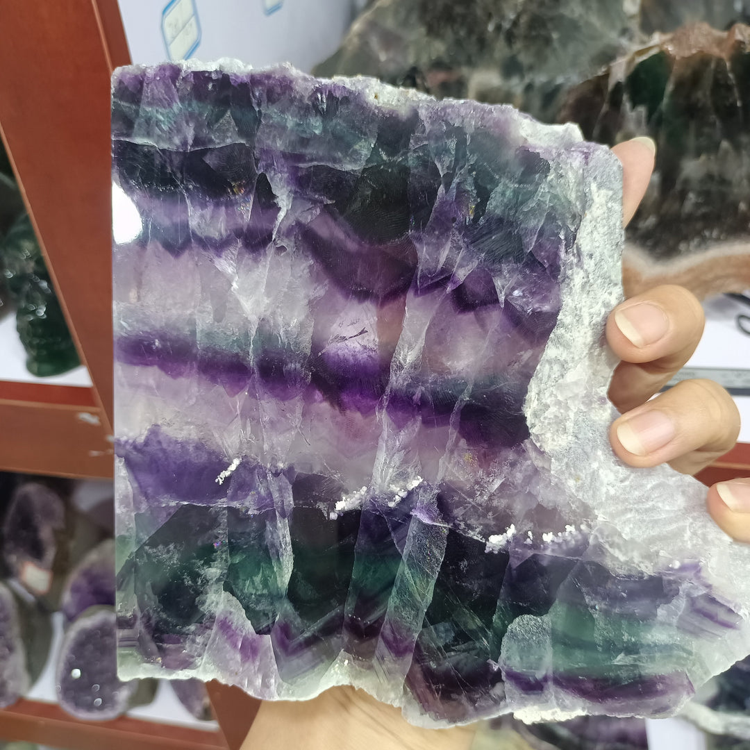 Fluorite Crystal Rough Specimen