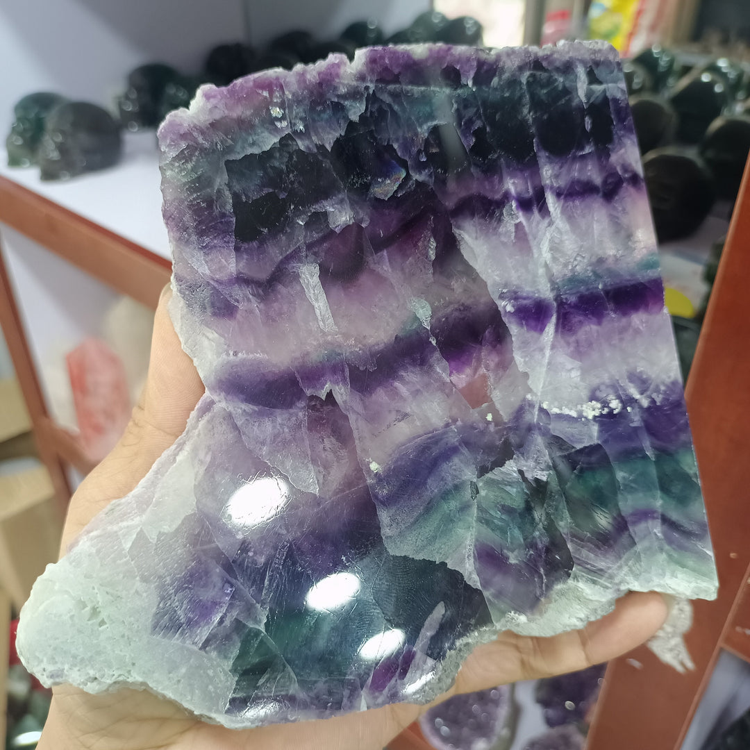 Fluorite Crystal Rough Specimen