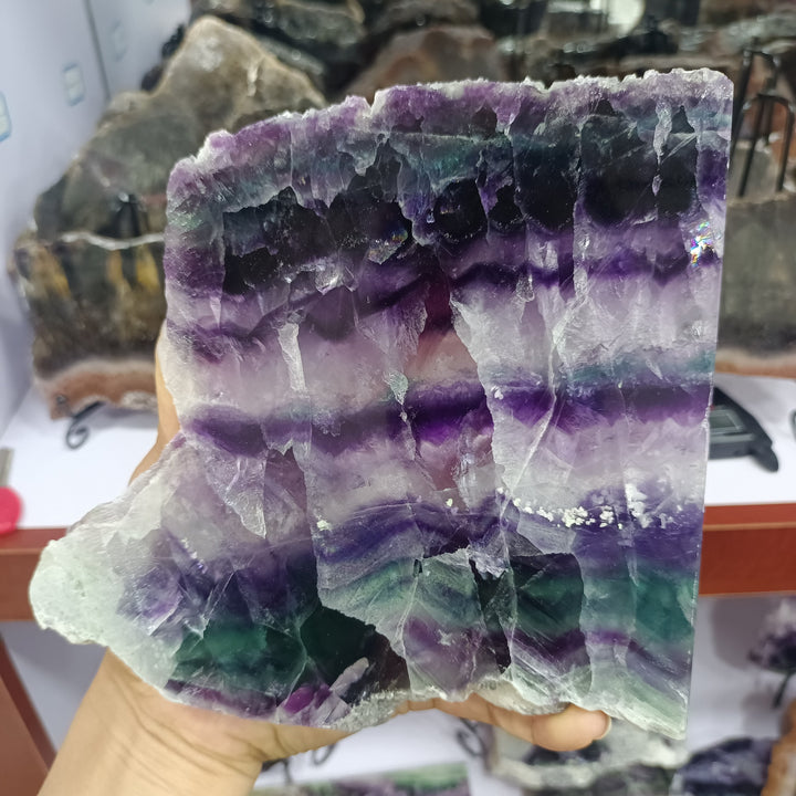 Fluorite Crystal Rough Specimen