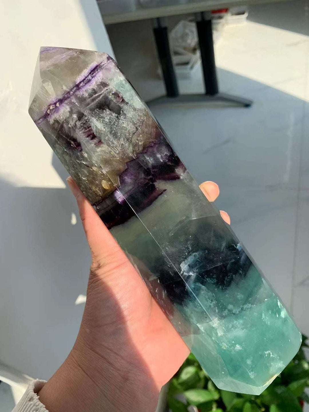 Fluorite Crystal Tower