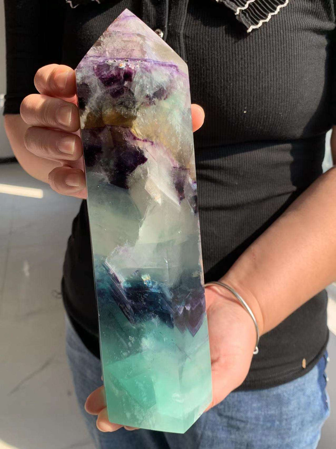 Fluorite Crystal Tower