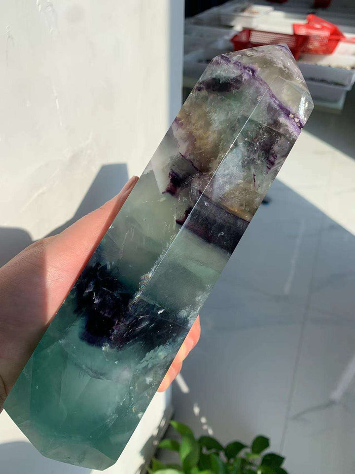 Fluorite Crystal Tower