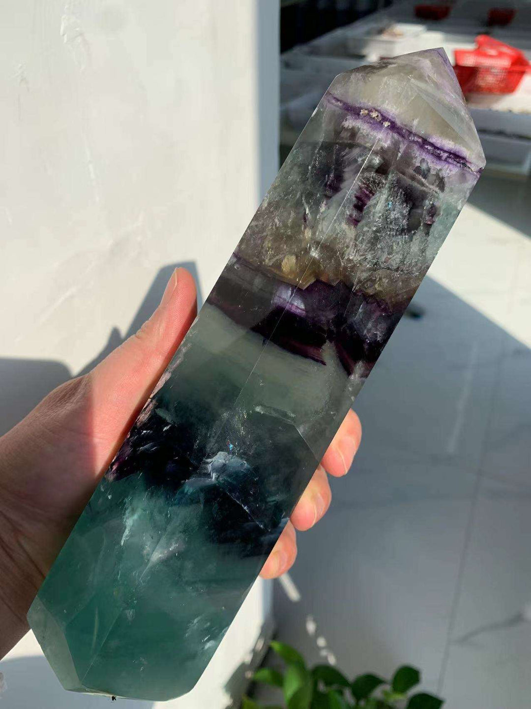 Fluorite Crystal Tower