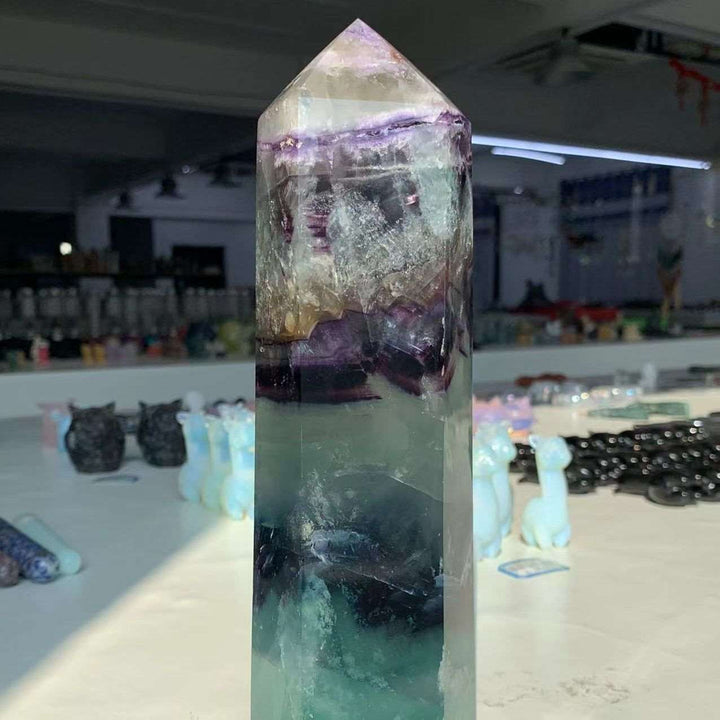 Fluorite Crystal Tower