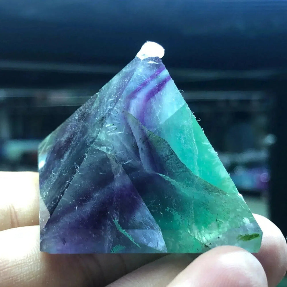 Fluorite Pyramid