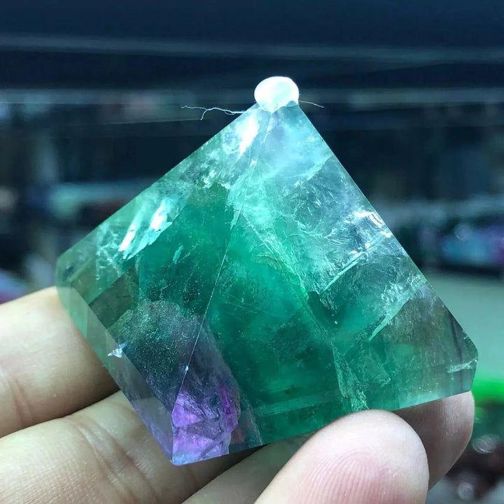 Fluorite Pyramid