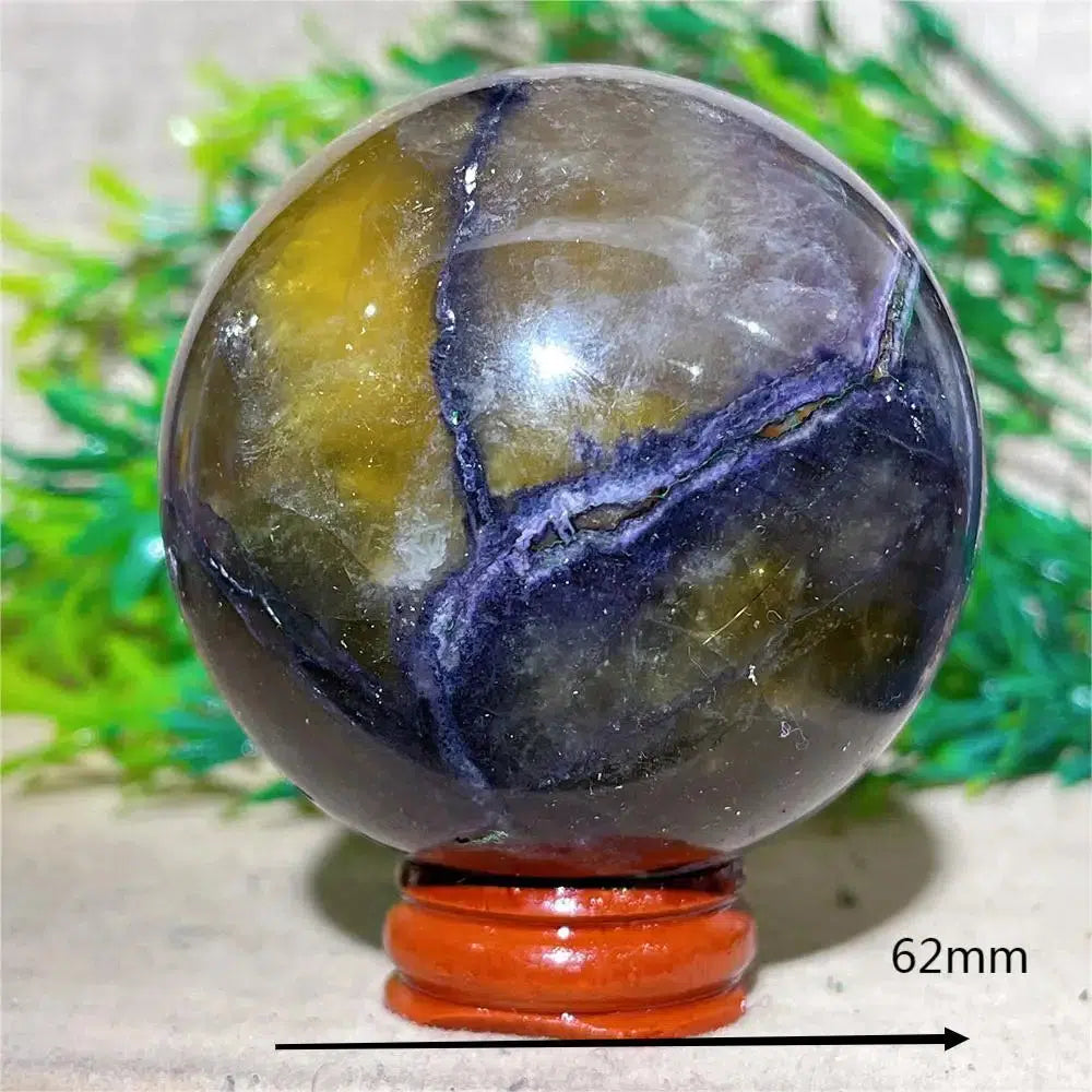 Fluorite Sphere + Stand