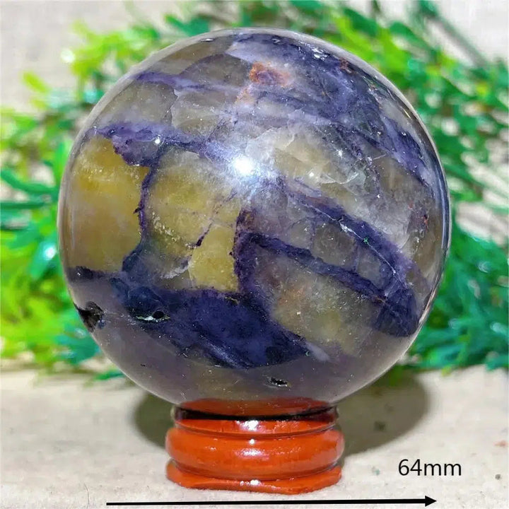 Fluorite Sphere + Stand