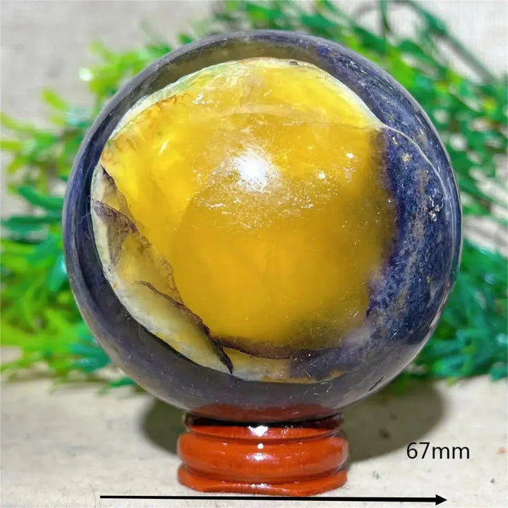 Fluorite Sphere + Stand