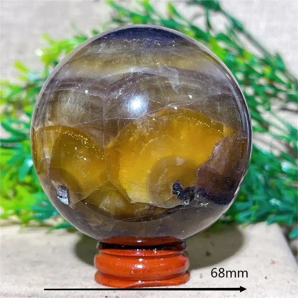 Fluorite Sphere + Stand