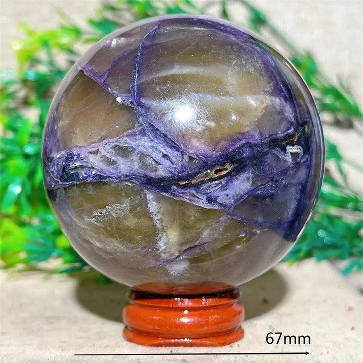 Fluorite Sphere + Stand