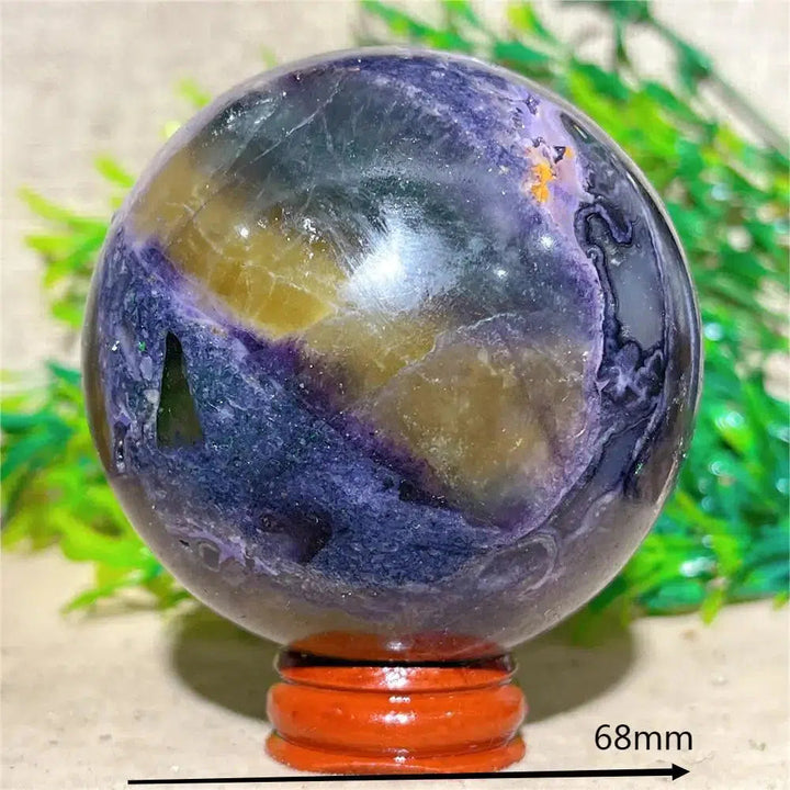 Fluorite Sphere + Stand