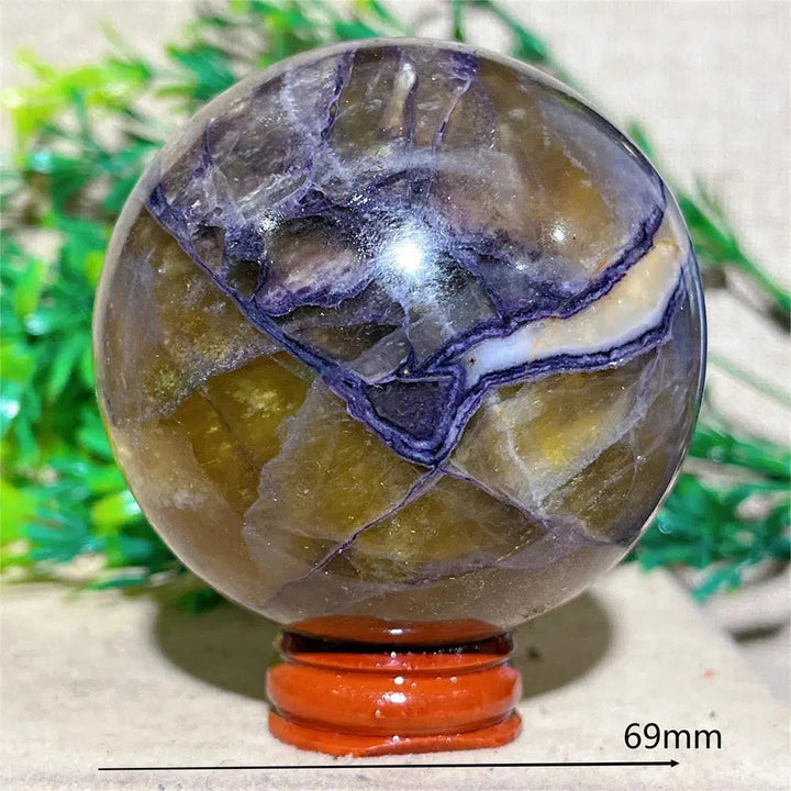 Fluorite Sphere + Stand