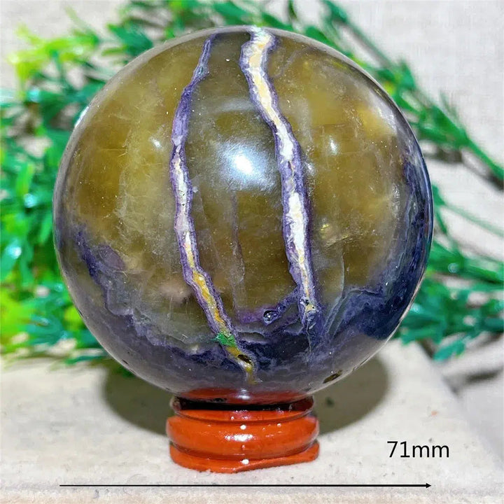 Fluorite Sphere + Stand