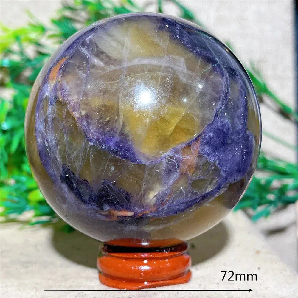 Fluorite Sphere + Stand