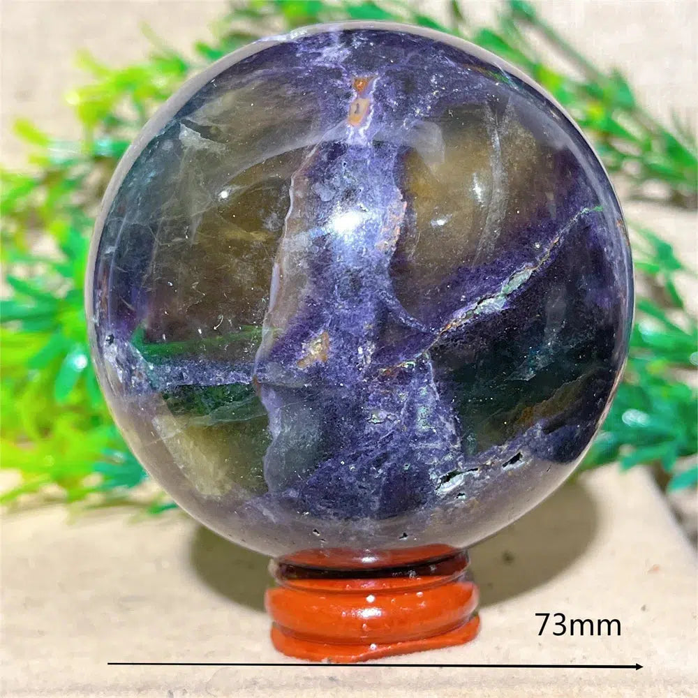 Fluorite Sphere + Stand