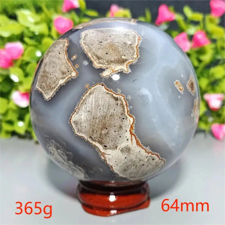 Football Agate Sphere