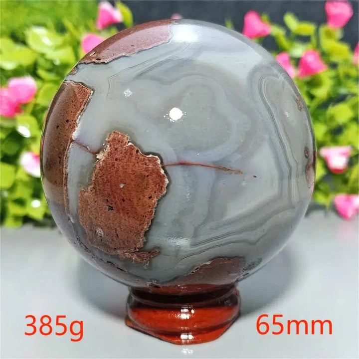 Football Agate Sphere