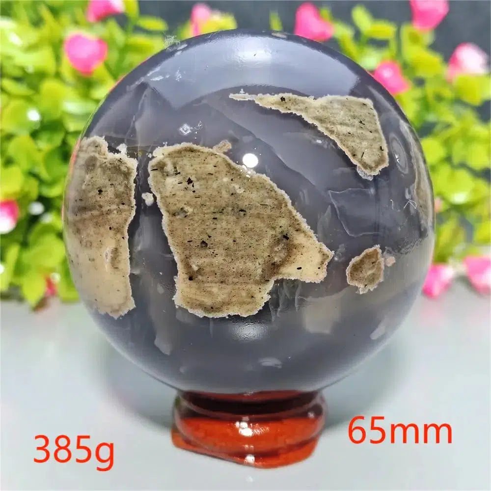 Football Agate Sphere