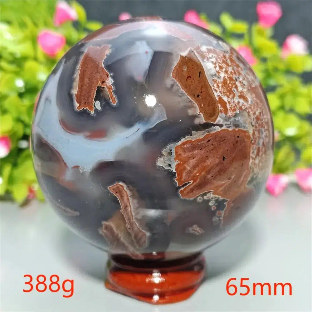 Football Agate Sphere