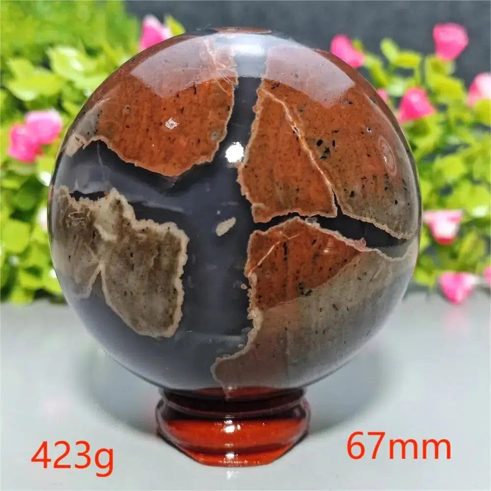 Football Agate Sphere