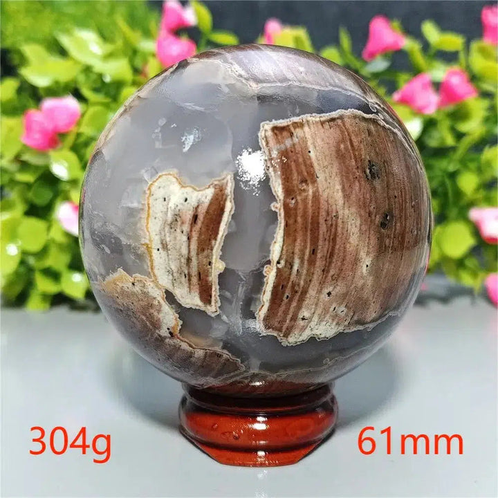 Football Agate Sphere