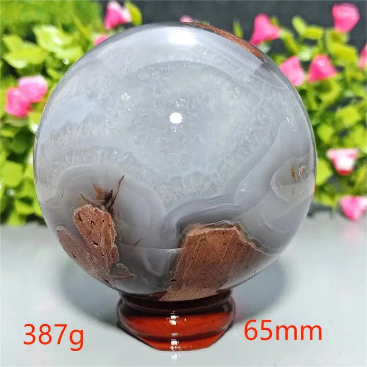 Football Agate Sphere