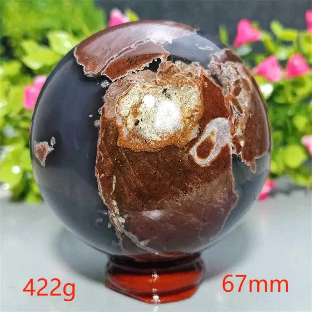 Football Agate Sphere