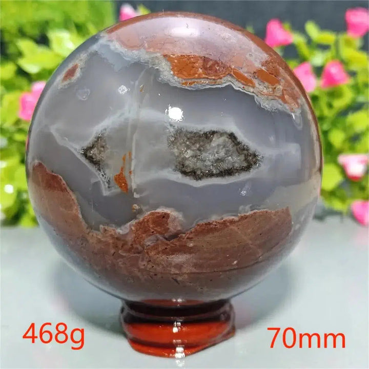 Football Agate Sphere