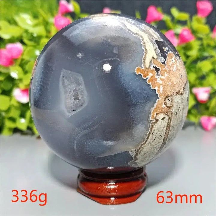 Football Agate Sphere