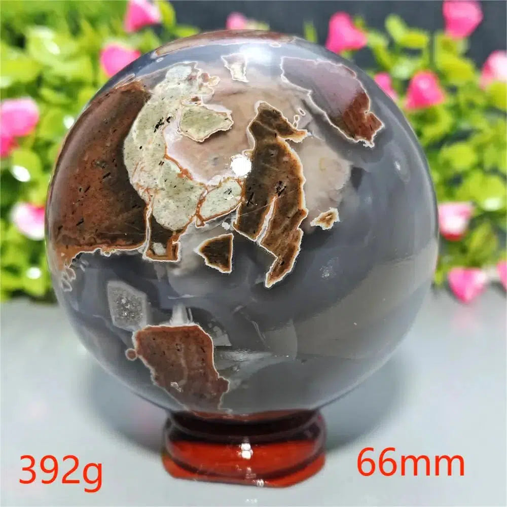 Football Agate Sphere