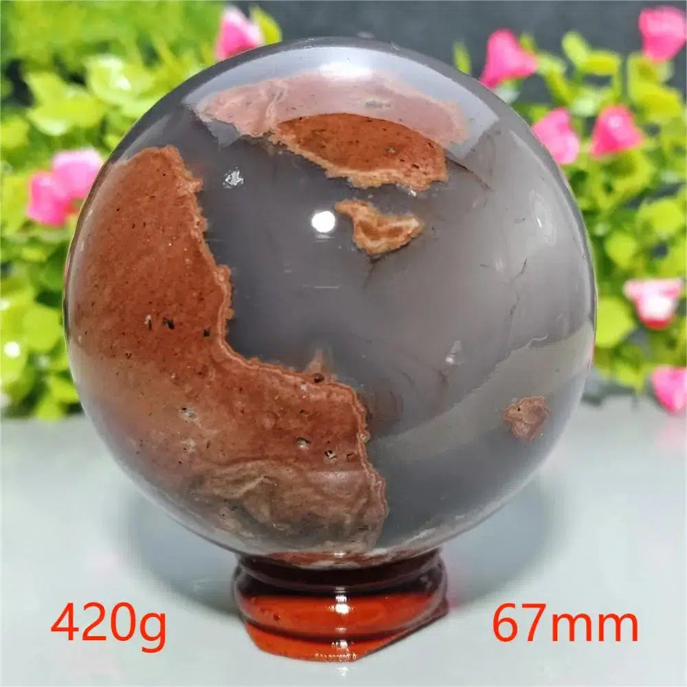 Football Agate Sphere