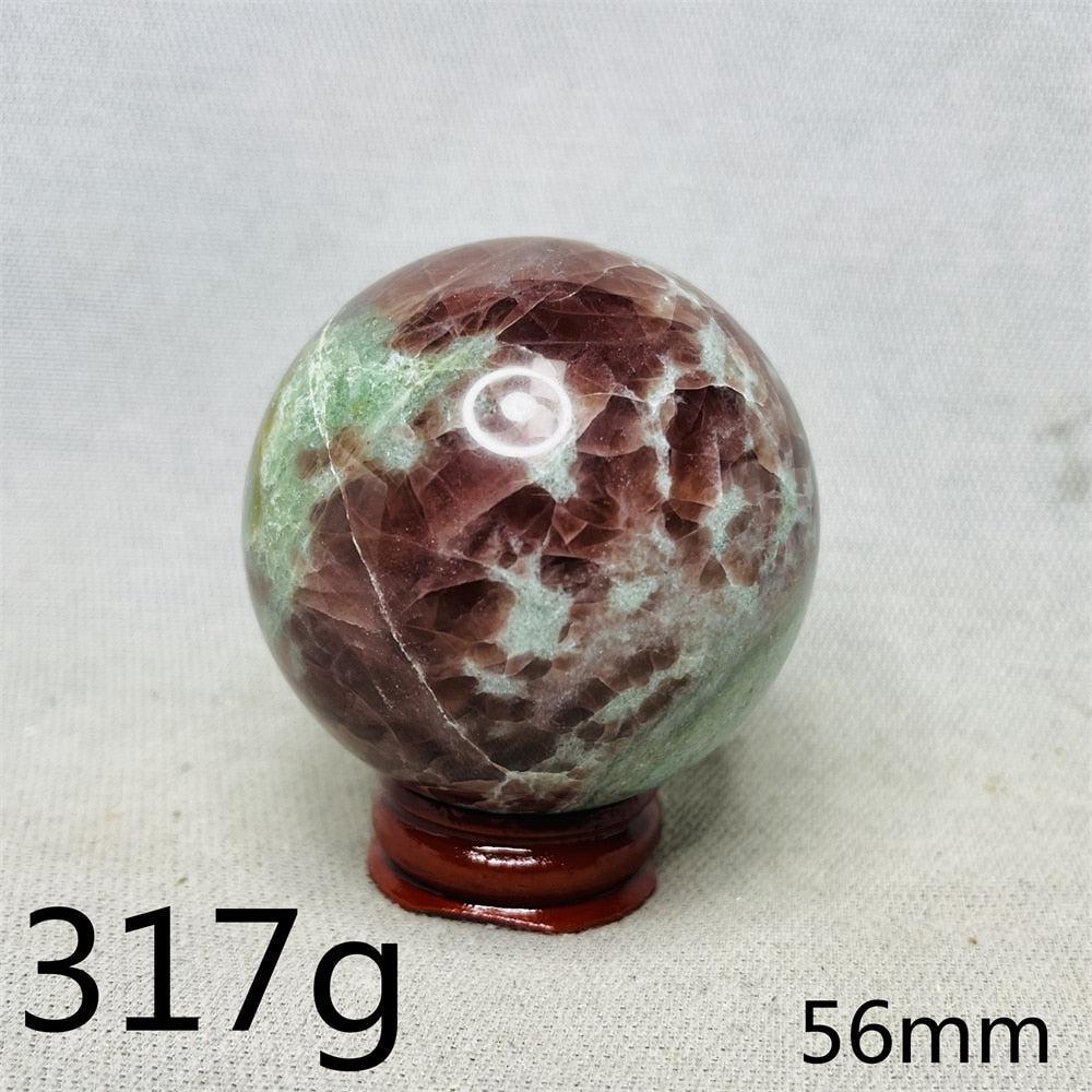 Garnet And Emerald Sphere