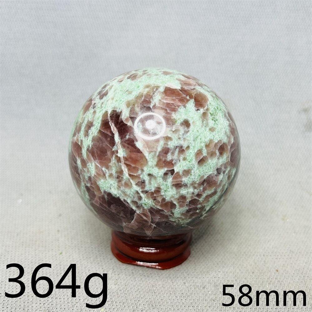 Garnet And Emerald Sphere