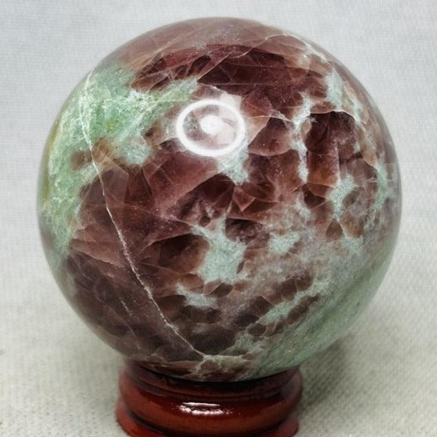 Garnet And Emerald Sphere