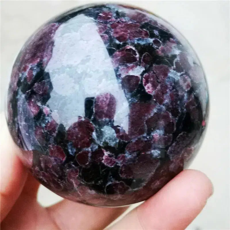 Garnet Crystal Sphere