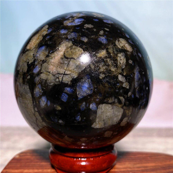 Glaucophane Crystal Sphere