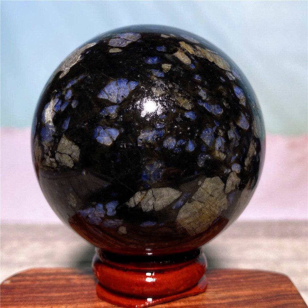 Glaucophane Crystal Sphere