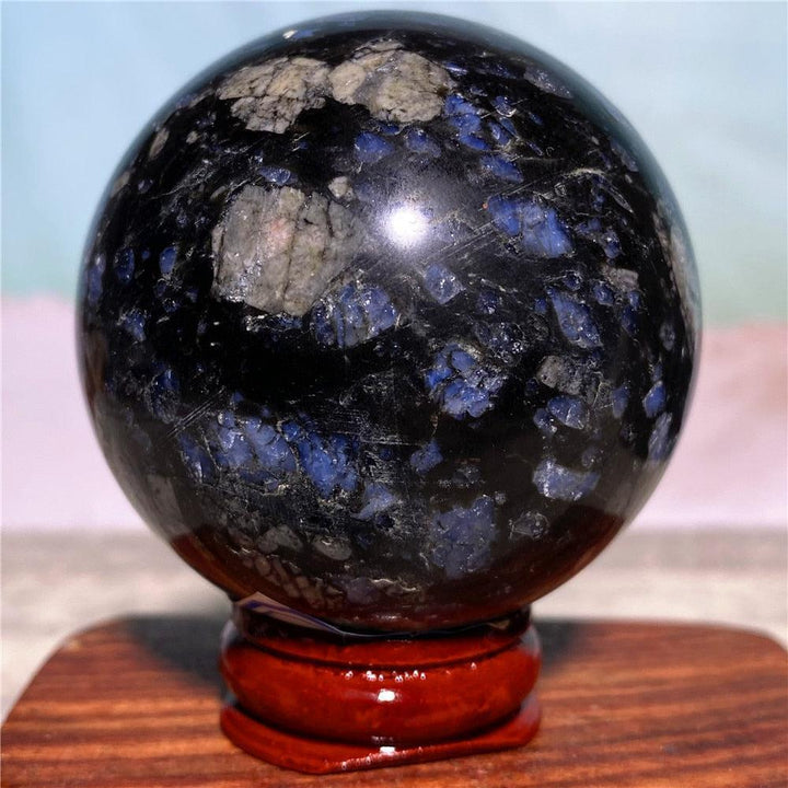 Glaucophane Crystal Sphere