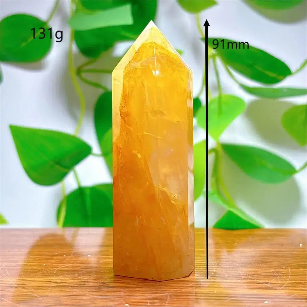 Golden Healer Quartz Obelisk Tower