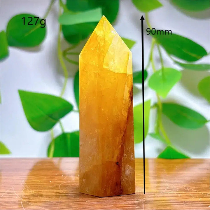 Golden Healer Quartz Obelisk Tower